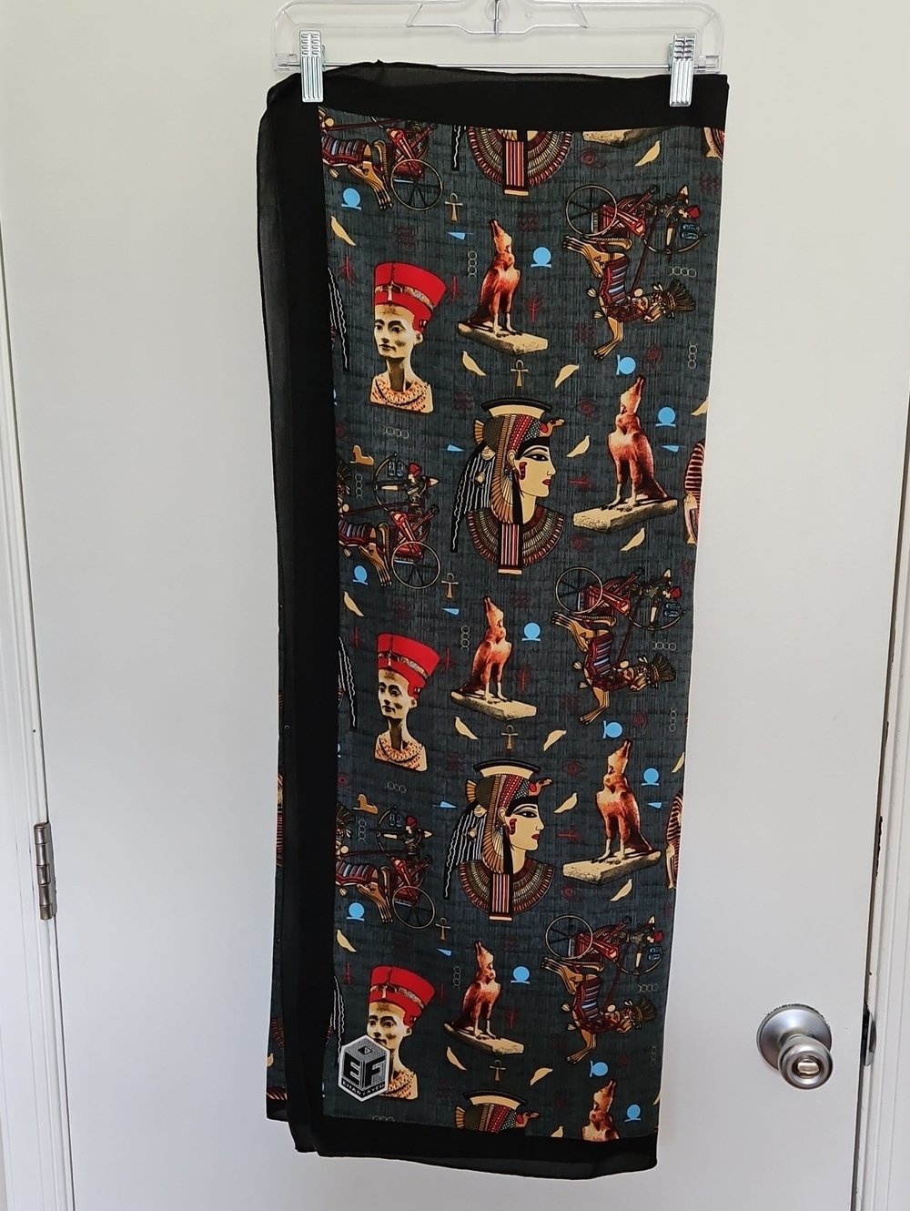 Ehab Fayed Egyptian Scarf 60" X 36"